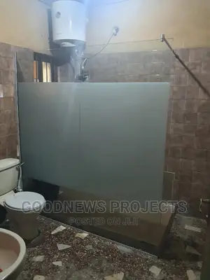 Toilet/Bathroom Shower Fixed Glass