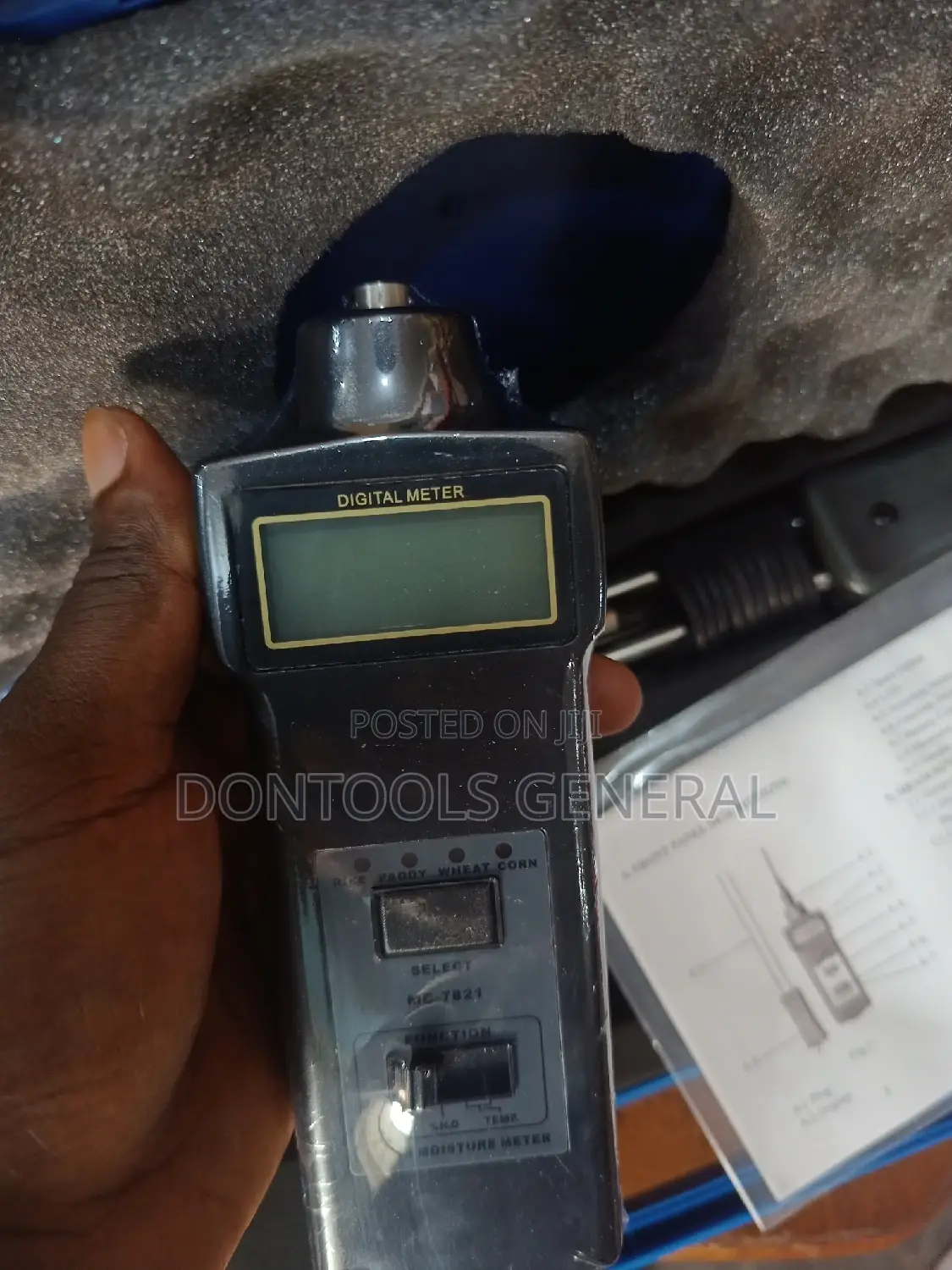Microprocessor MC-7821 Grain Moisture Meter/ Analyzer