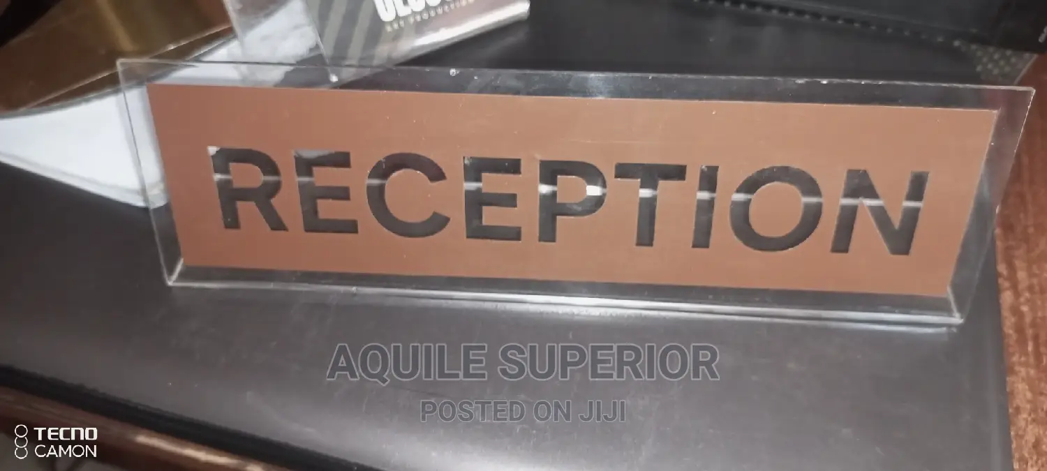 Table Tag With Lettering