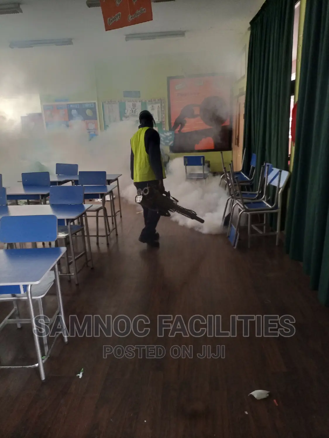 Fumigation With Fug Machine