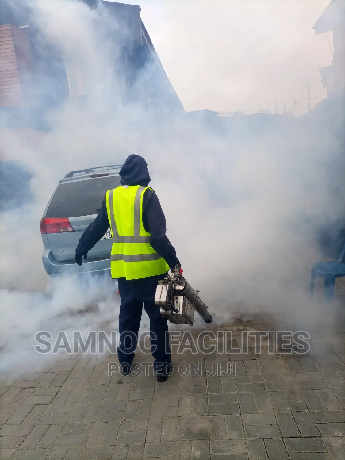 Fumigation by Expert With Fog Machine