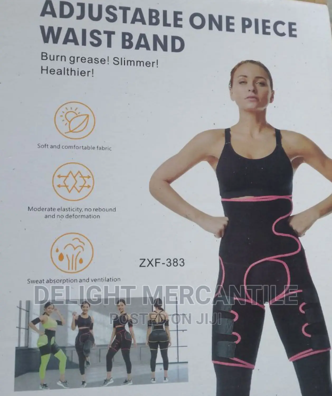 Adjustable Waist Band Tummy Trimmer