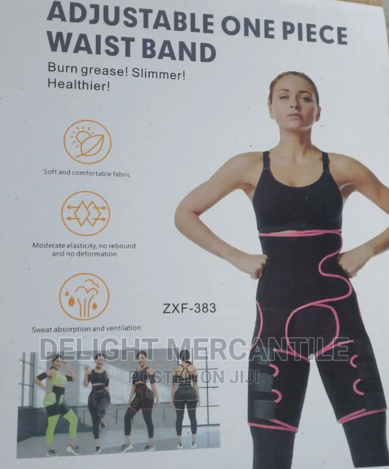 Adjustable Waist Band Tummy Trimmer