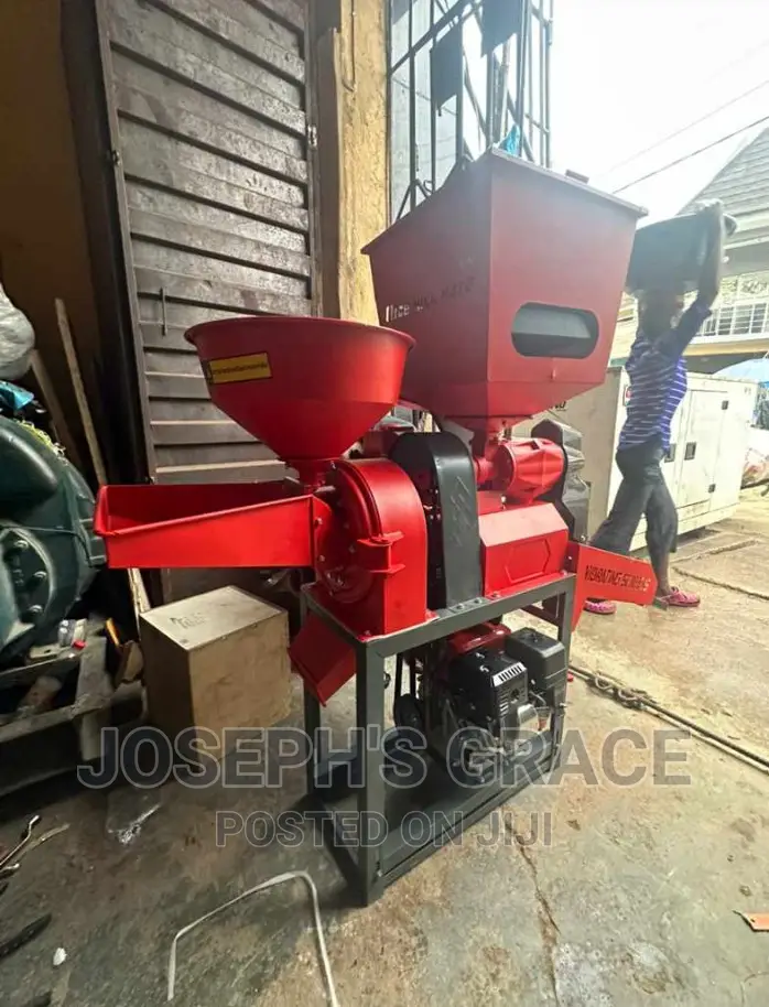 4 in 1 Rice Milling Processing Machine.