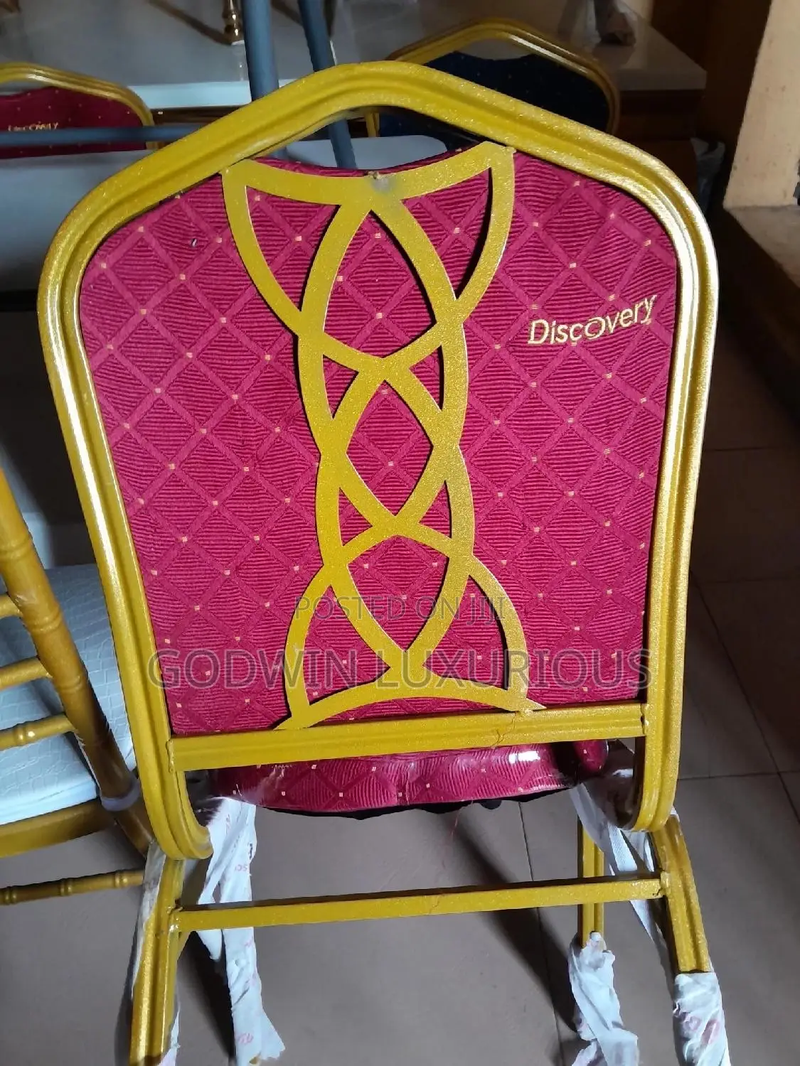 Banquet Cross Back Chairs