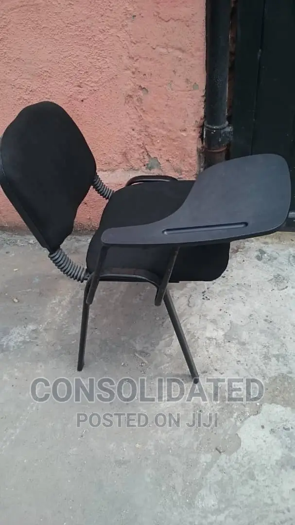 Office Study Chairs With Writing Pad