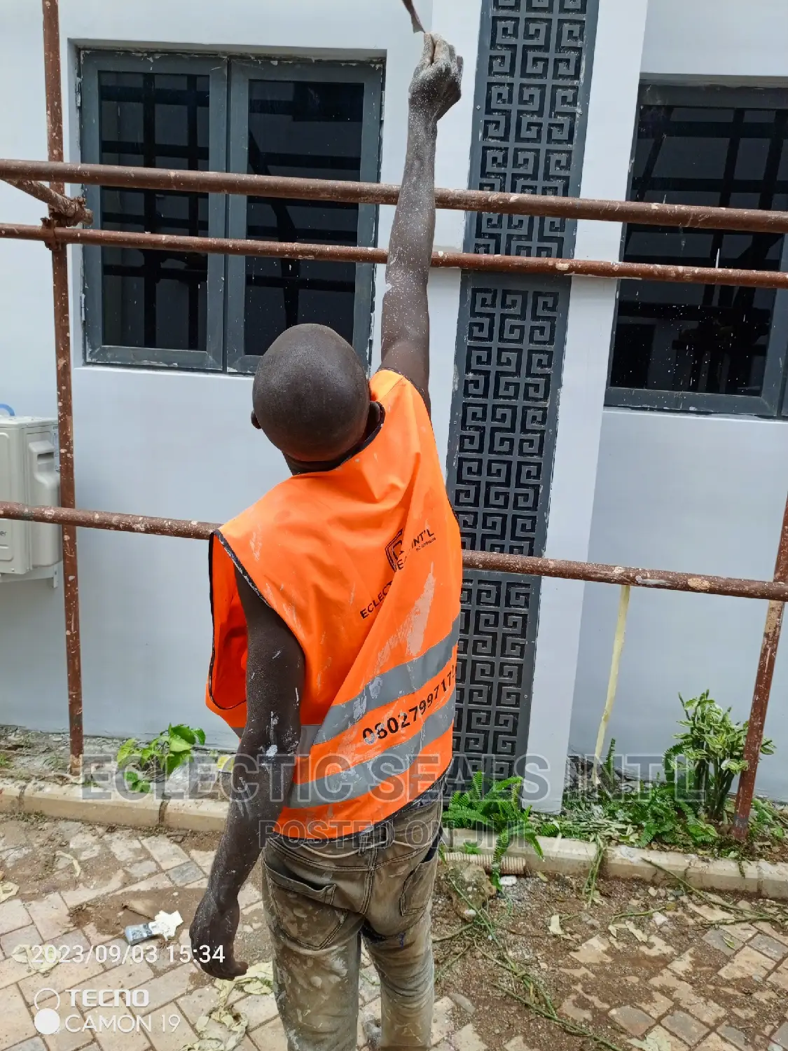 Wall Screening and Stucco Painting