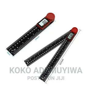 300mm (2in1) LED Digital Angle Ruler Protractor Inclinometer