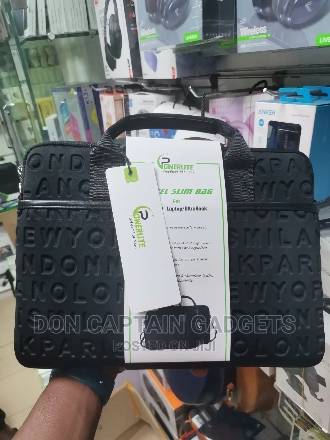 Powerlite Laptop Bag 13" Up