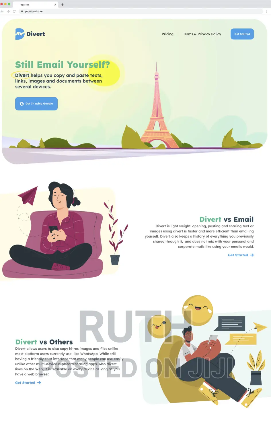 Designing Captivating One-page Landing Pages For Your Brand!