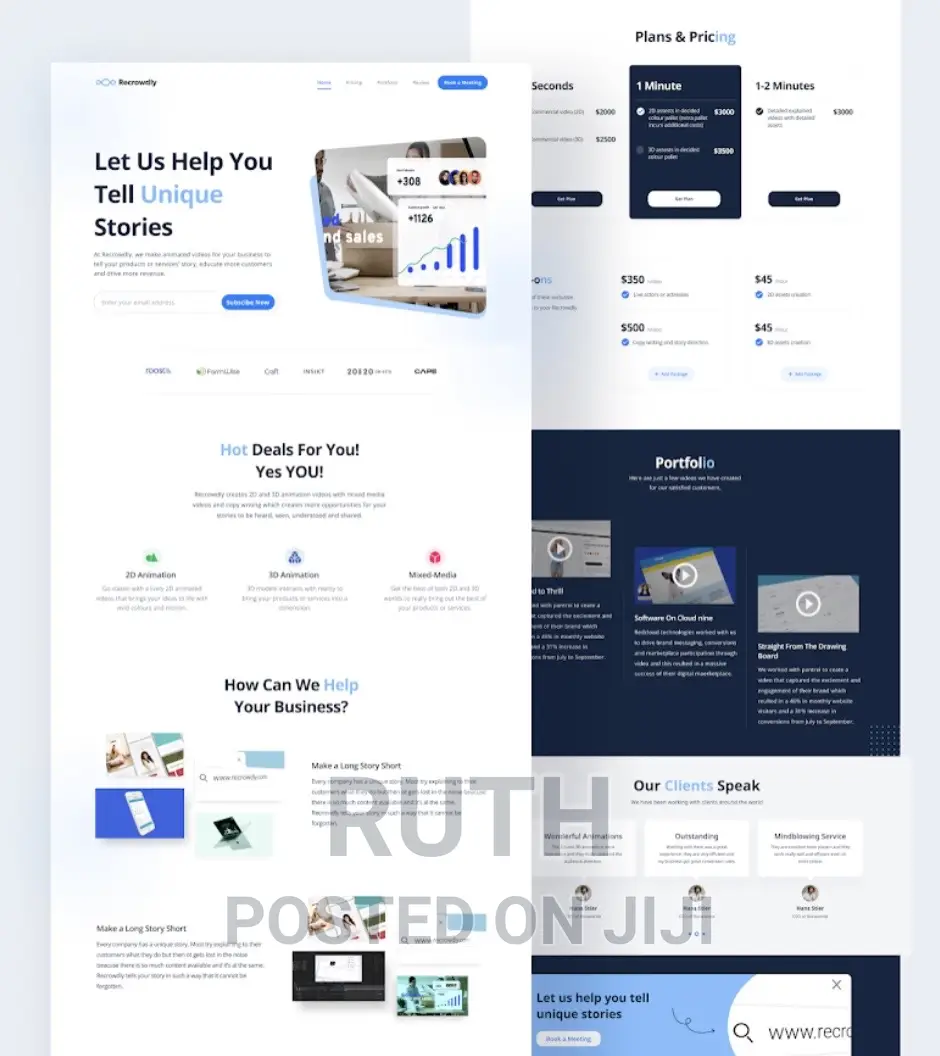 Designing Captivating One-page Landing Pages For Your Brand!