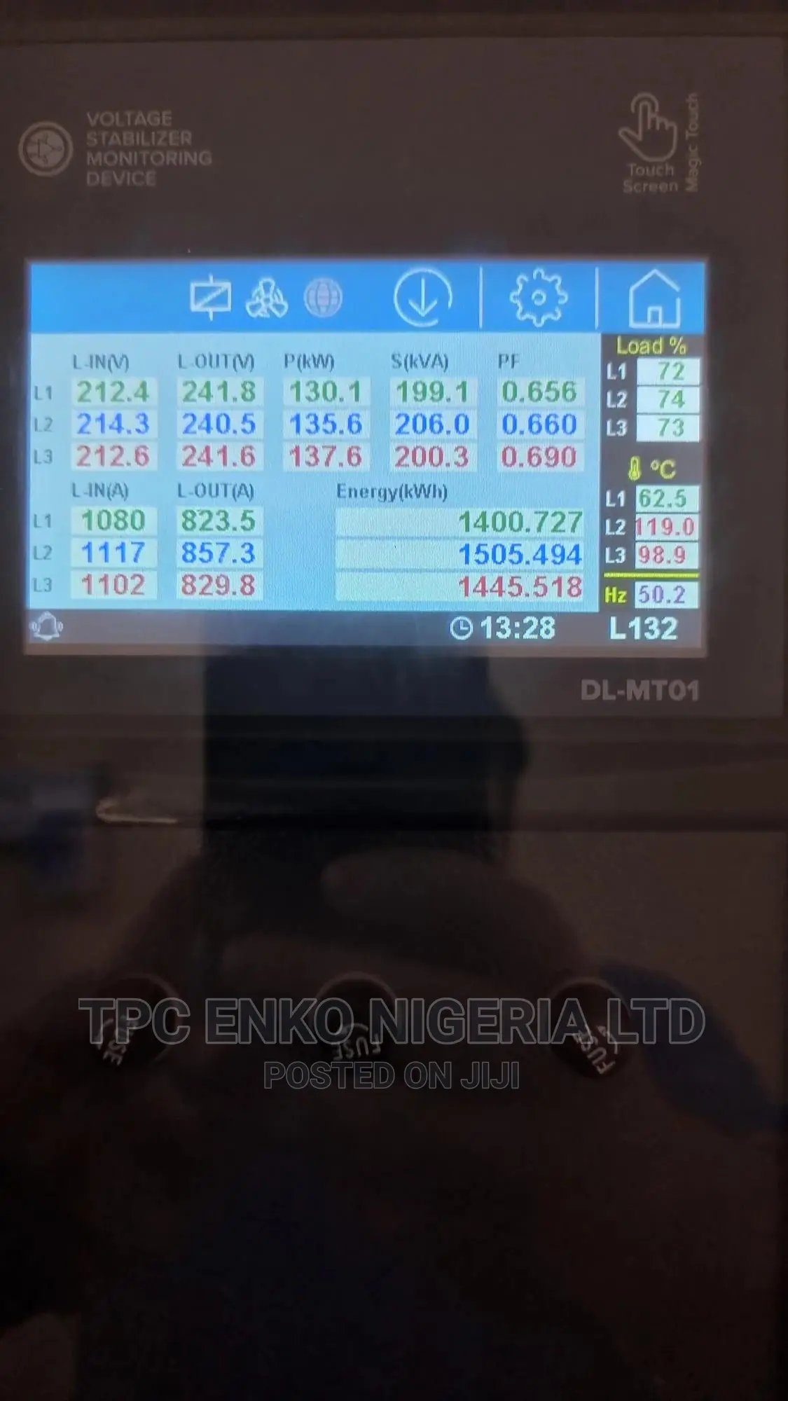 TPC Servo 1500kva Avr Made in Turkiye