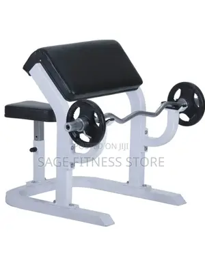 Preacher Biceps Curls Bench