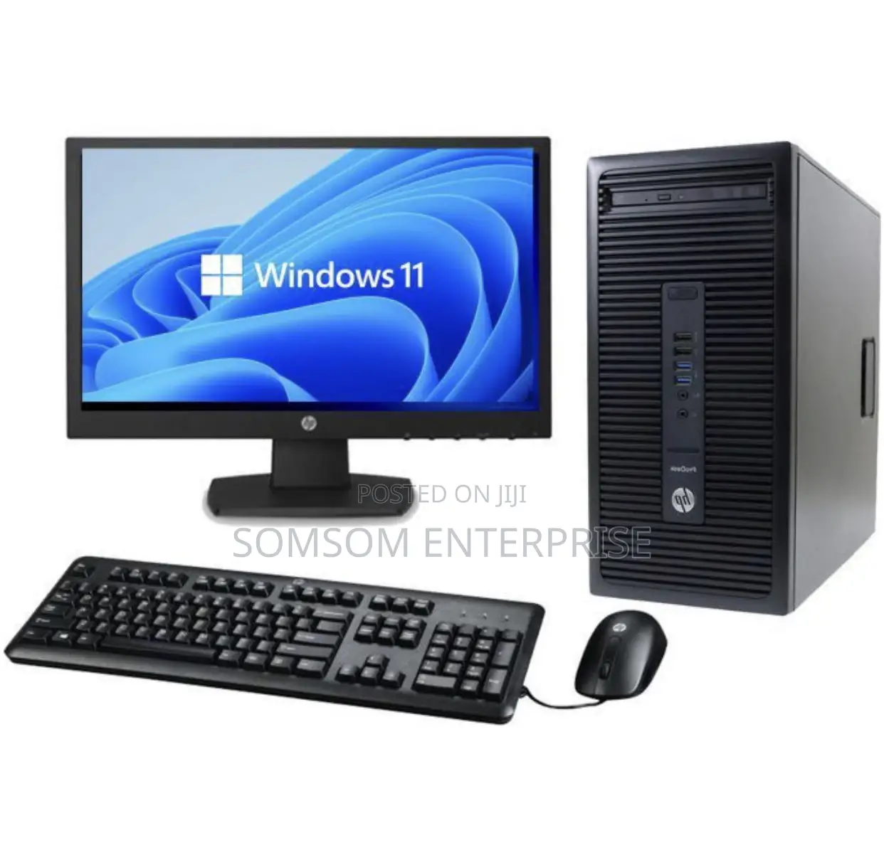 New Desktop Computer HP 4GB Intel Core I5 SSD 500GB
