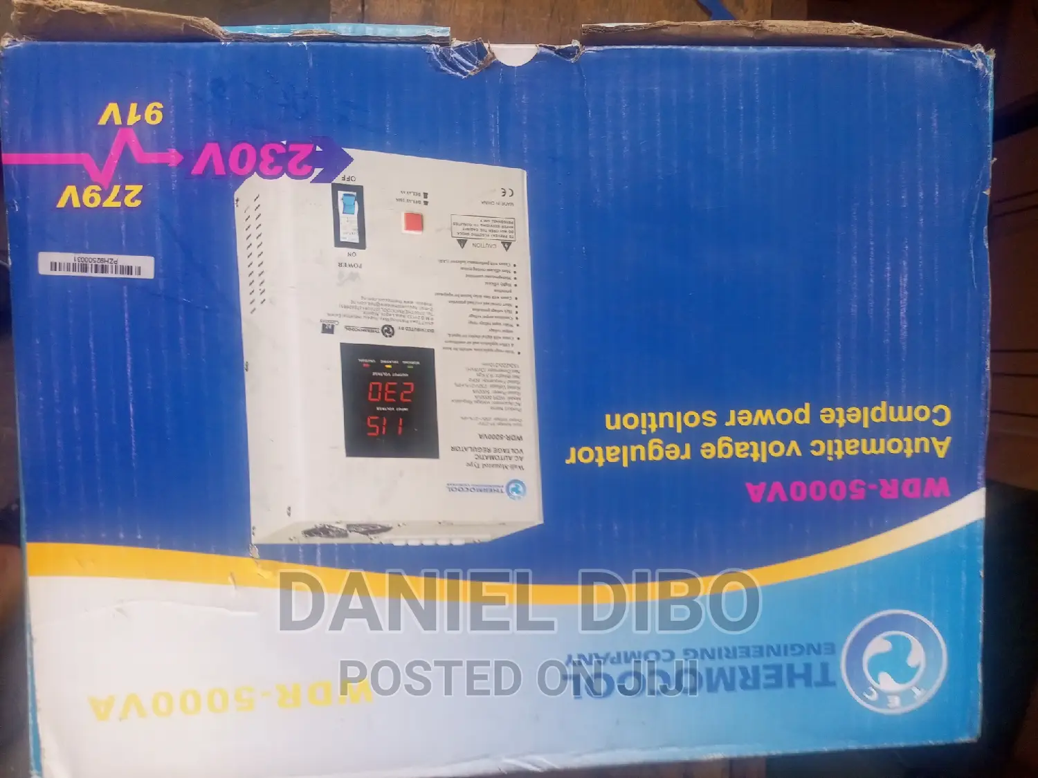 Thermocool Stabilizer 5kva Wall Mount