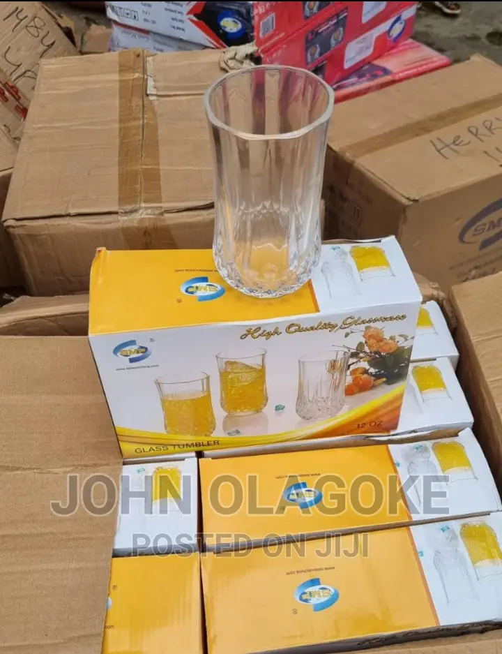 SMP 3 Set Glass Cup High Quality