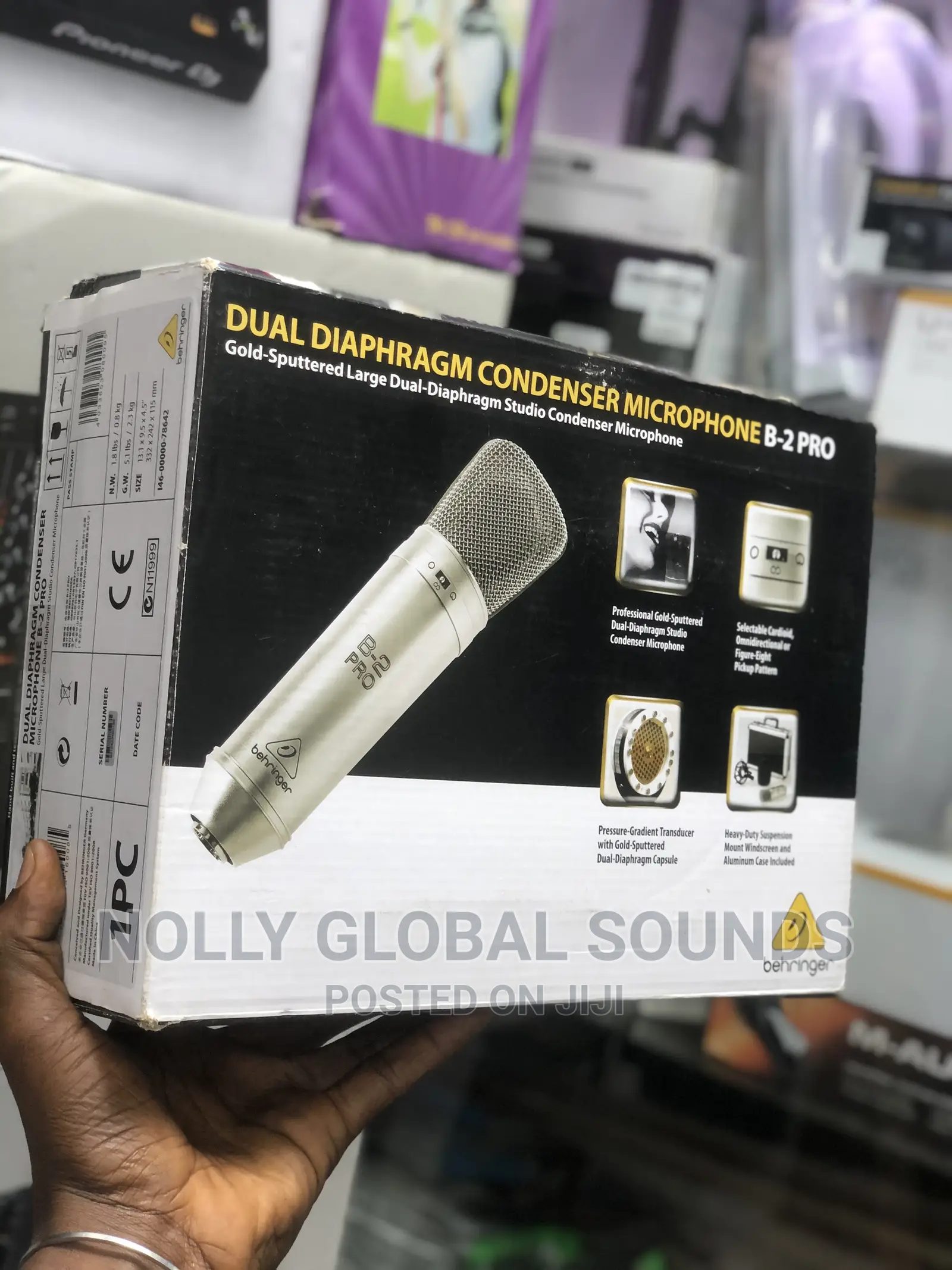 Behringer B-2 Pro Studio Condenser Microphone