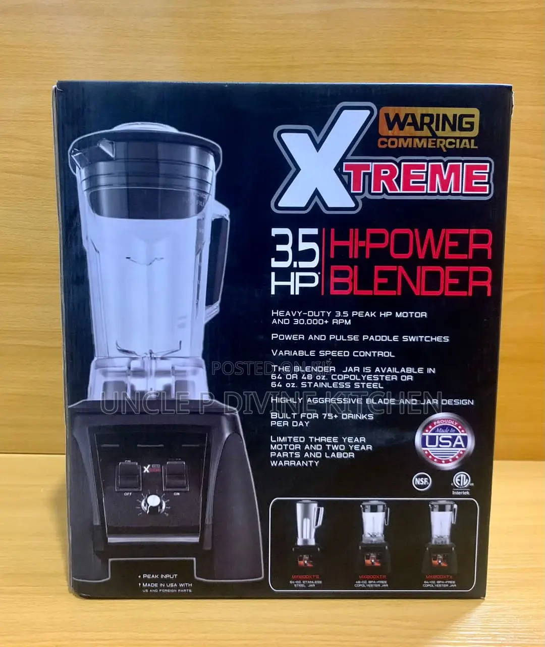 High Performance Commercial Blender With Aggressive Blade