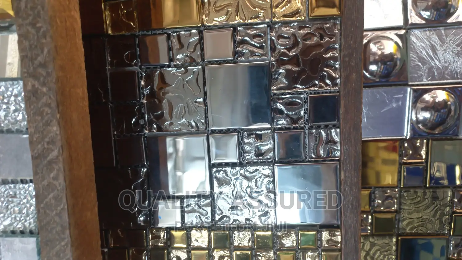 Mosaic Tiles Gold
