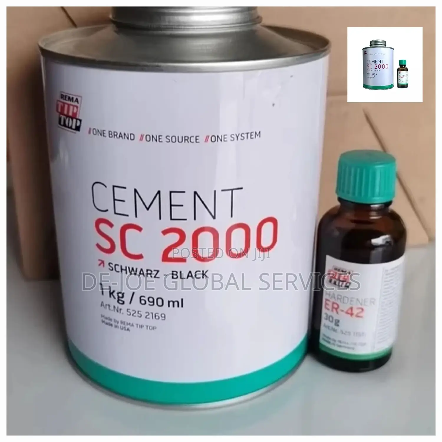 SC 2000 Cold Vulcanising Cement Adhesive + UTR20 Hardener