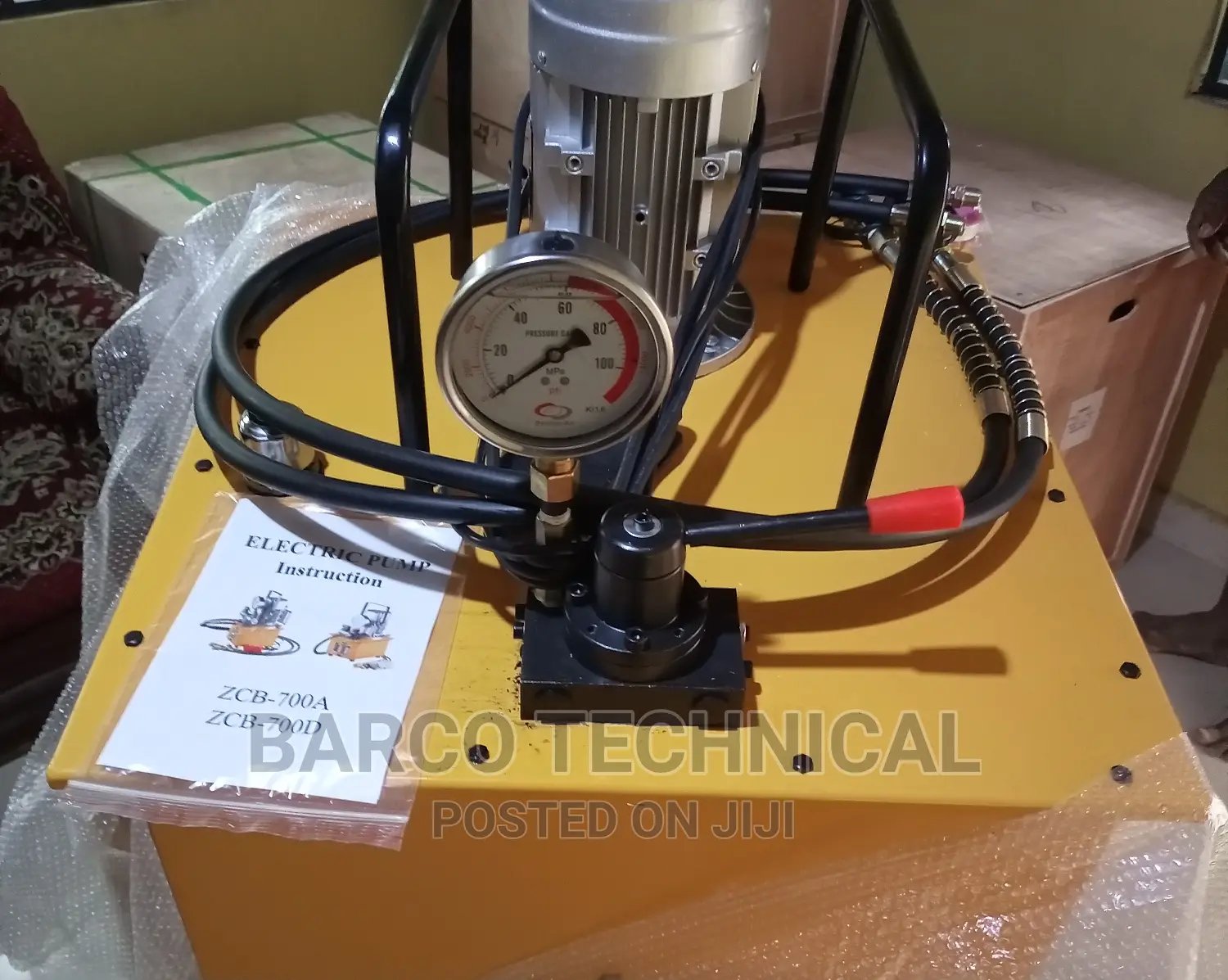 Electric Hydrolic Pump 2 HP Manuel