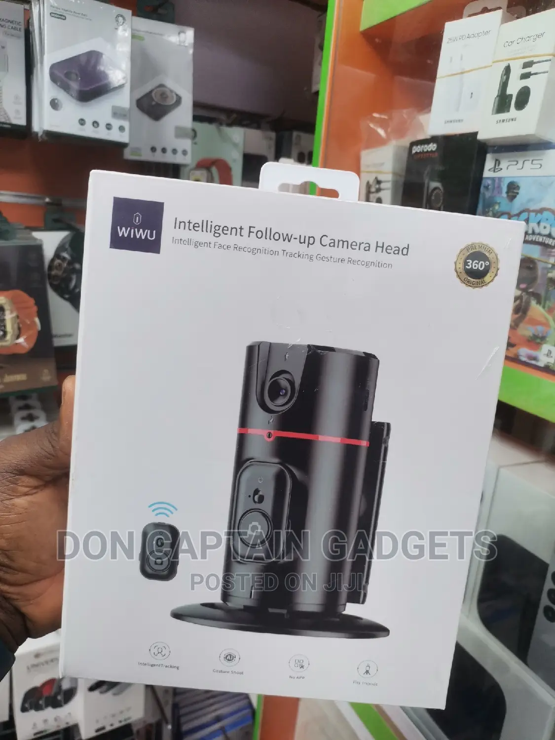Wiwu Intelligent Fellow Up Camera Head