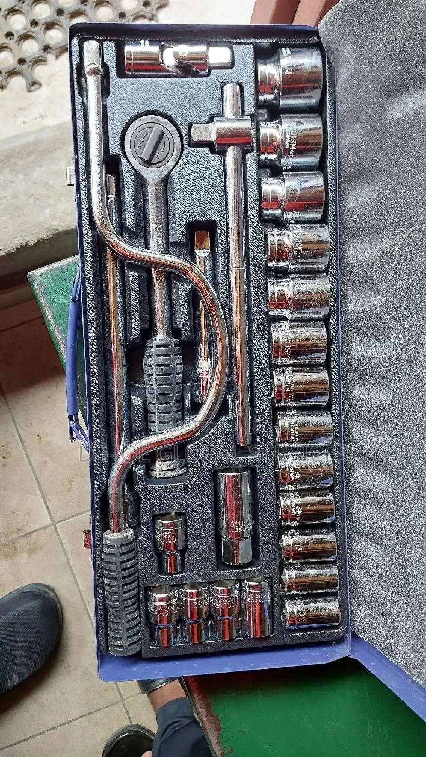 Set of Socket 1/2" Drive Imperial 12points