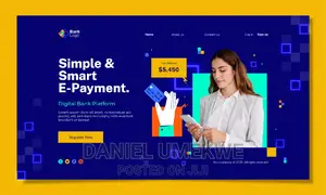 Website Design (Online Banking With Alert)