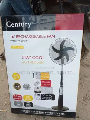 Century Reachargeable Fan 16