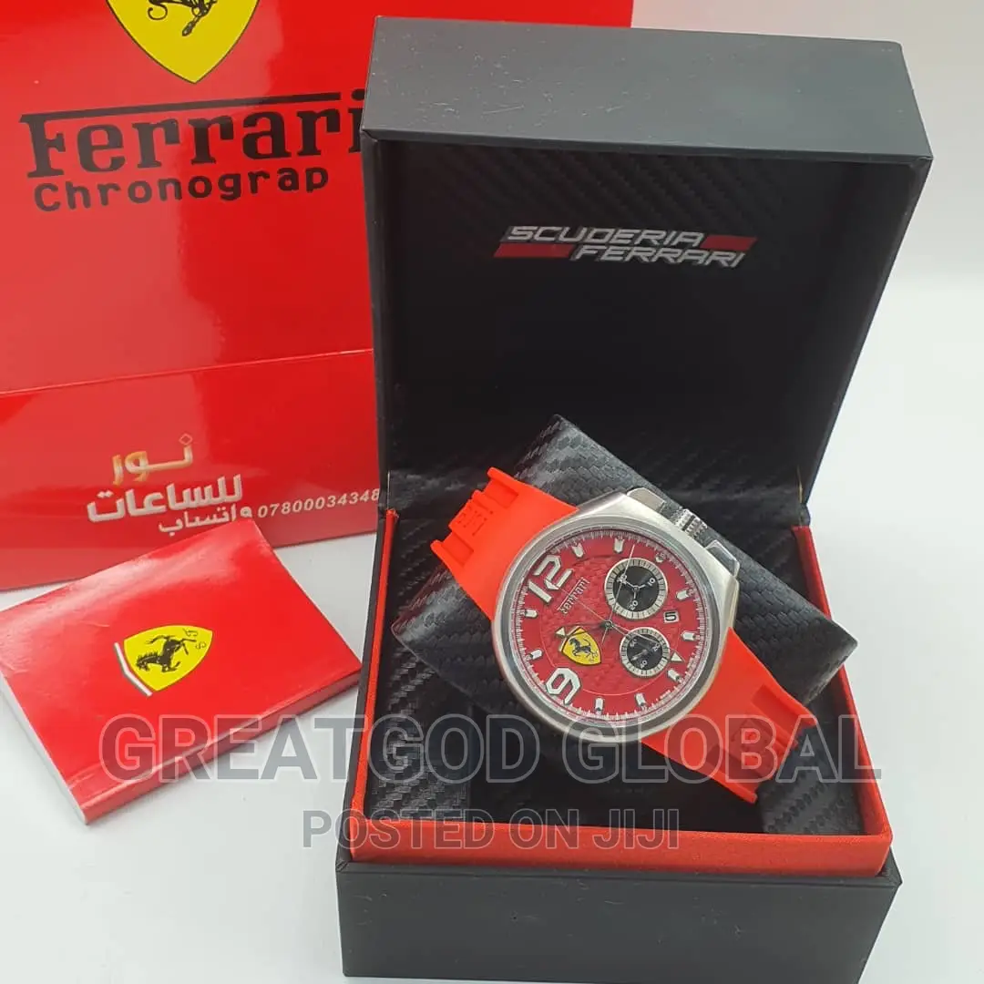 Ferrari Chronograph With Silicon
