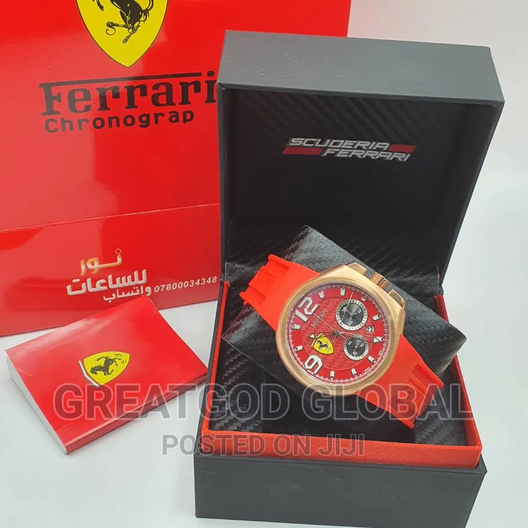 Ferrari Chronograph With Silicon
