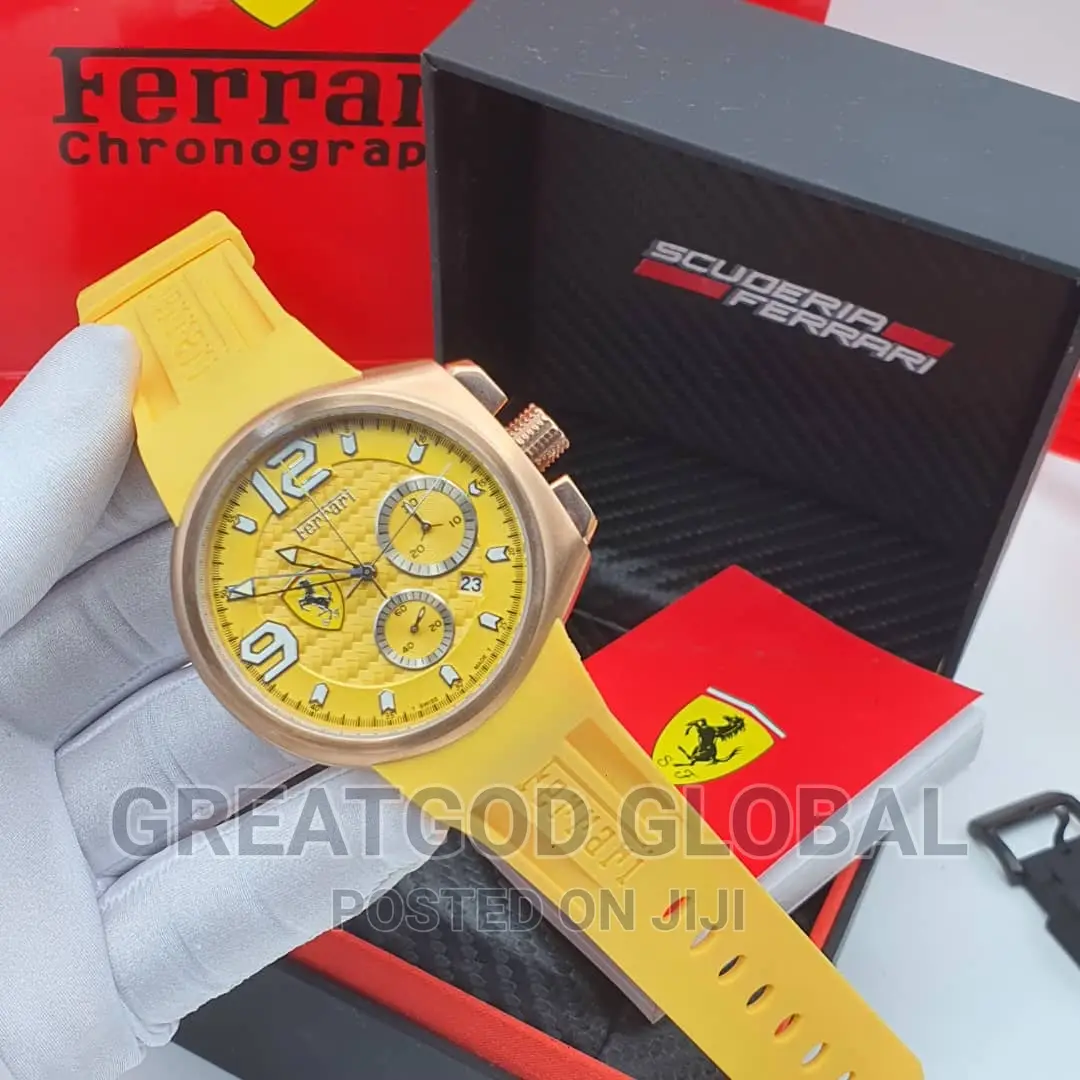 Ferrari Chronograph With Silicon