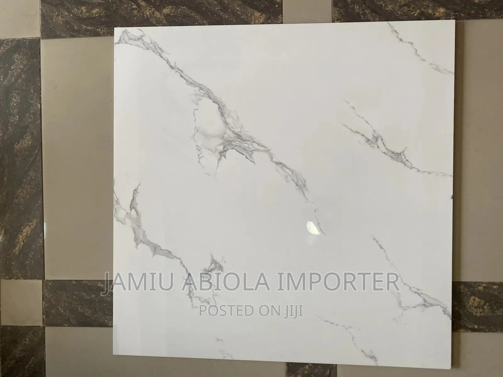 80*80 Carara White Super Polished