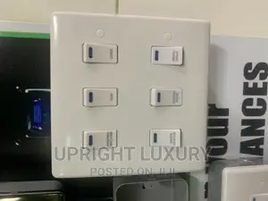 6gang White Switch