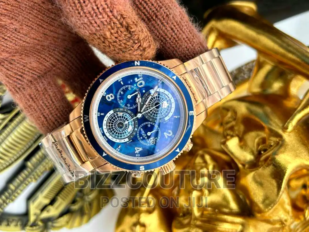 Original MONT BLANC Gold Chain Watch Available in Store