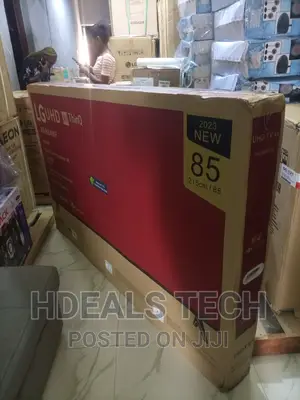 Quality LG 85 Inches Smart Frameless TV With Bluetooth