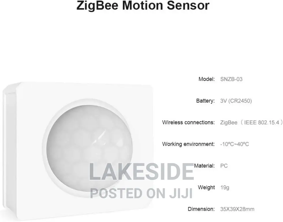 Sonoff SNZB-03 Zigbee Motion Sensor
