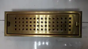 30cm Gold Floor Drain