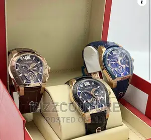 Original Aigner Leather Strap Watch Available in Store