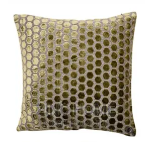 Malini Large Jorvik Olive Cushion
