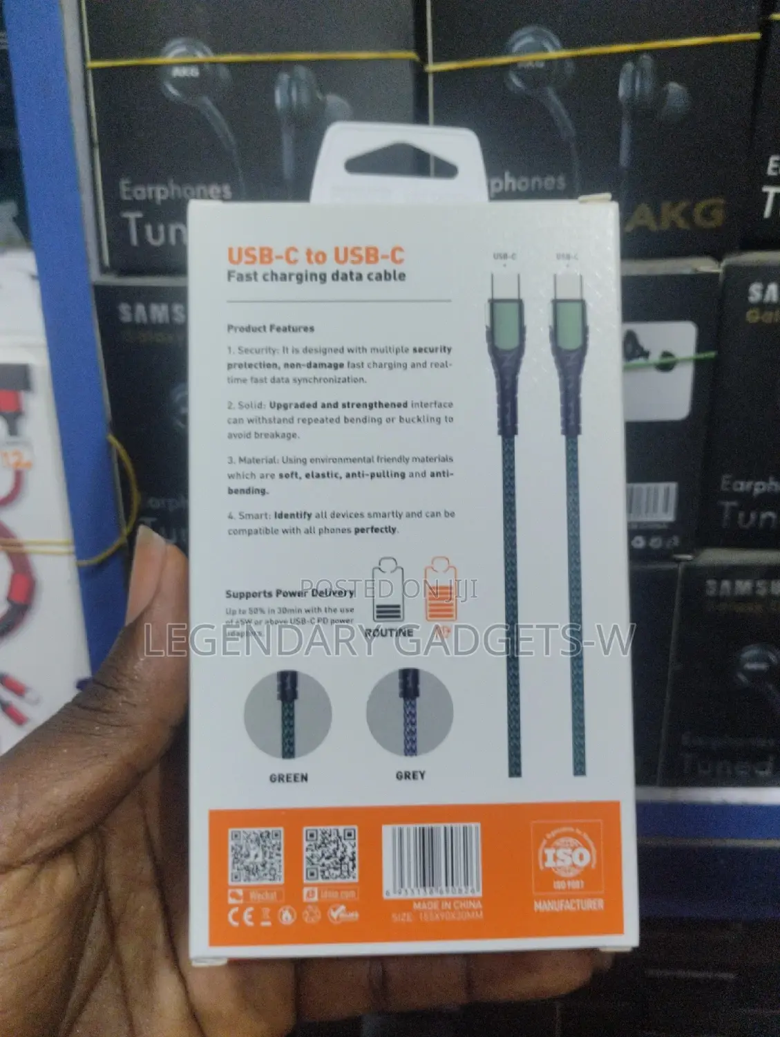 Lonio 1m Type C - Type C Cable