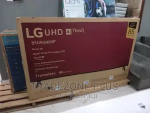 Brand New 85'' Uhd Smart TV With 2 Remote+Netflix