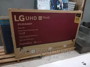 Brand New 85'' Uhd Smart TV With 2 Remote-85uk6400f