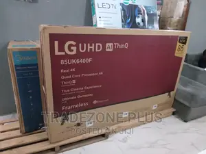 New in LG 85'' Smart Television-85uk6400f