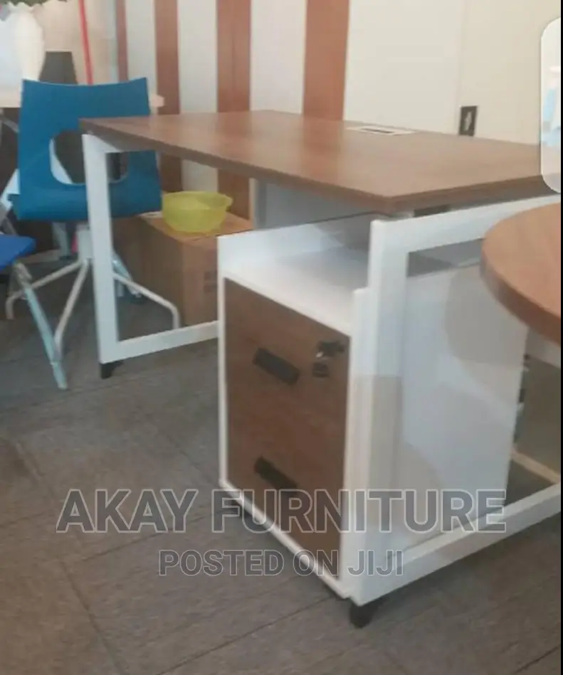 4ft Table With Mobile Drawer