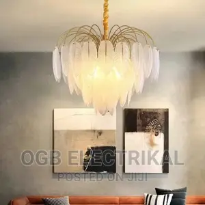 Modern Glass Chandelier