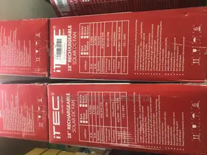 Itec Rechargeable Solar DC Fan