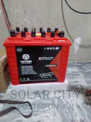 Vitra Tubular Battery 220a 12v