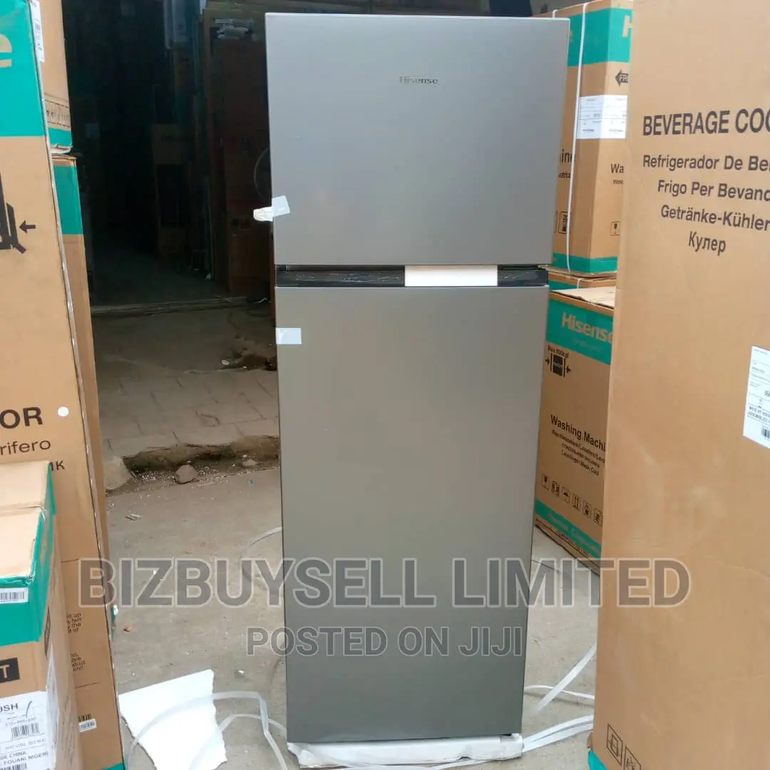 Double Doors Hisense Refrigerator.