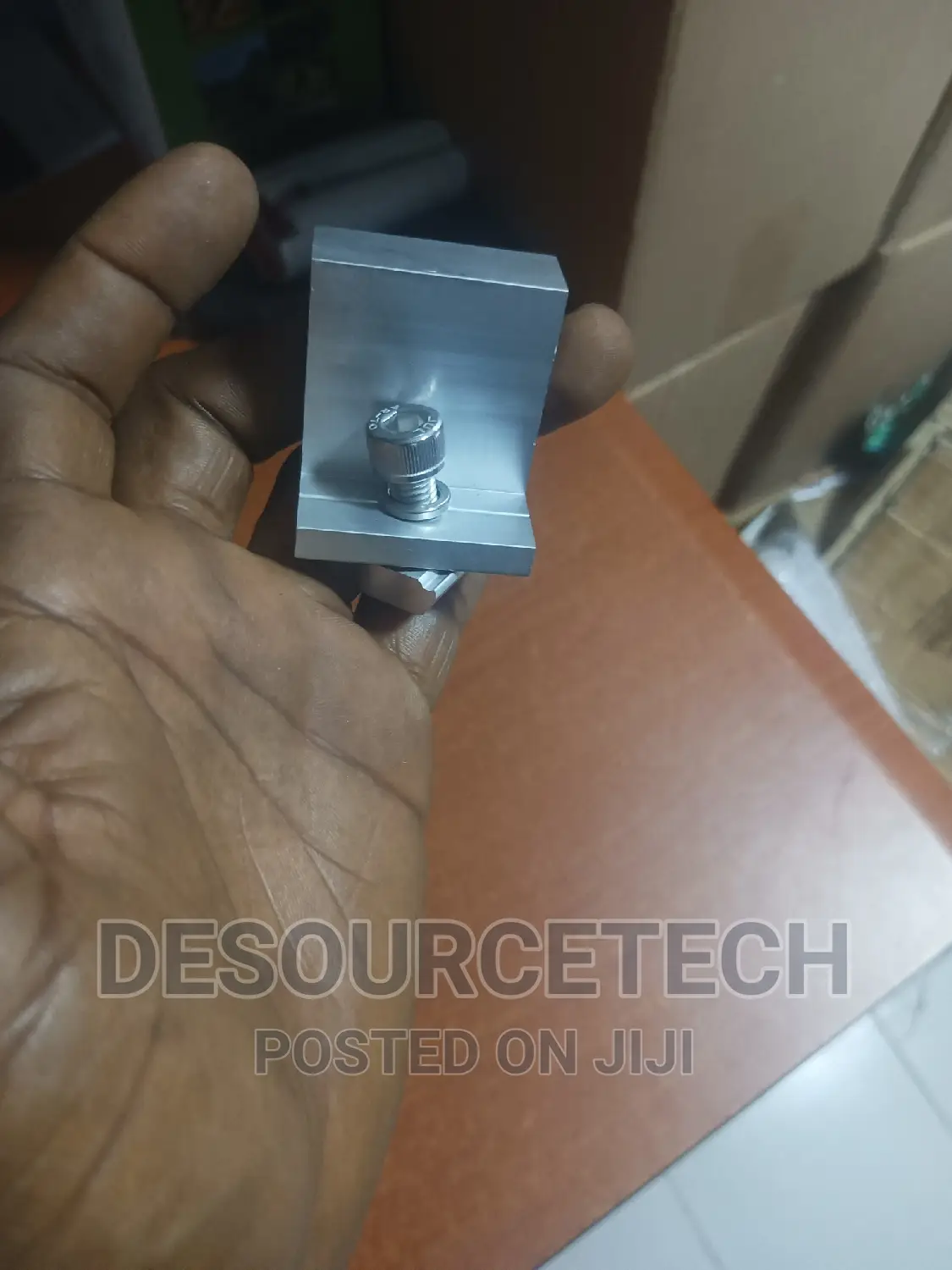 End Clamp for Solar Panel Mounting
